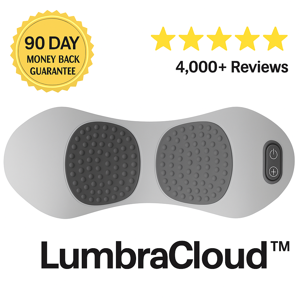 LumbraCloud™ - 3 in 1 Lumbar Support Pillow