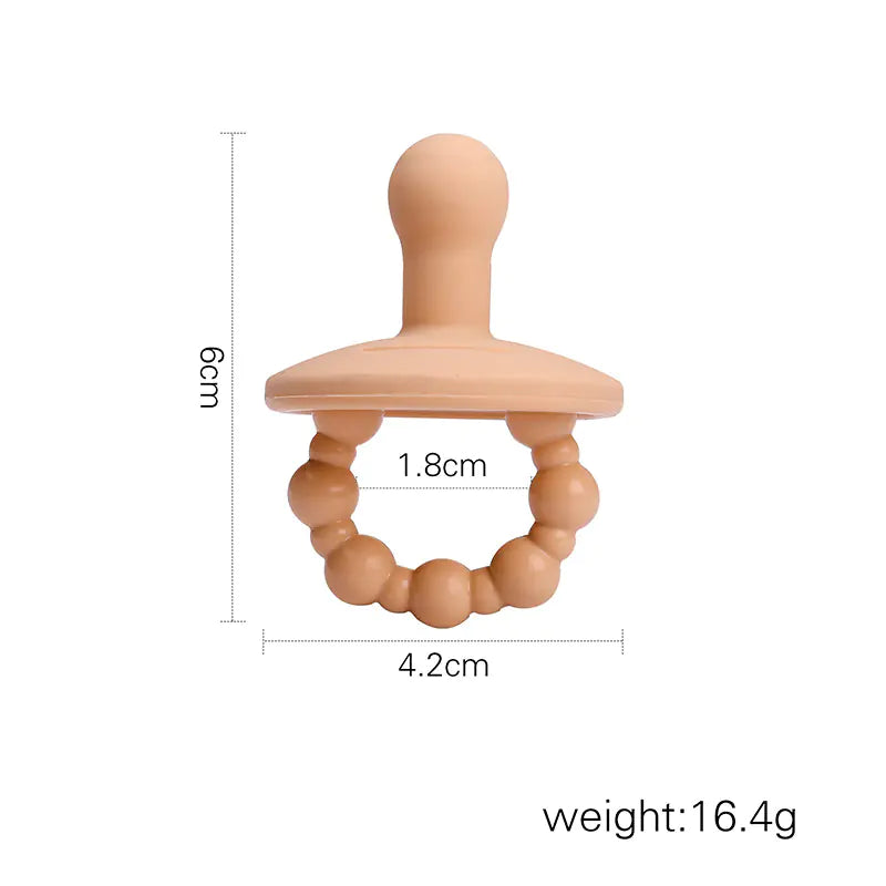 Anti-Colic Silicone Smiley Face Pacifier