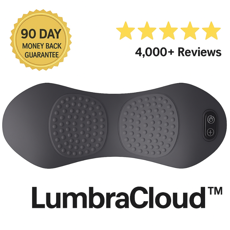 LumbraCloud™ - 3 in 1 Lumbar Support Pillow