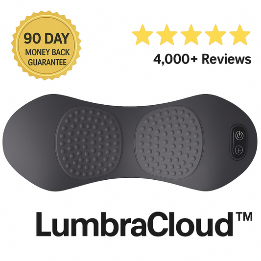 LumbraCloud™ - 3 in 1 Lumbar Support Pillow
