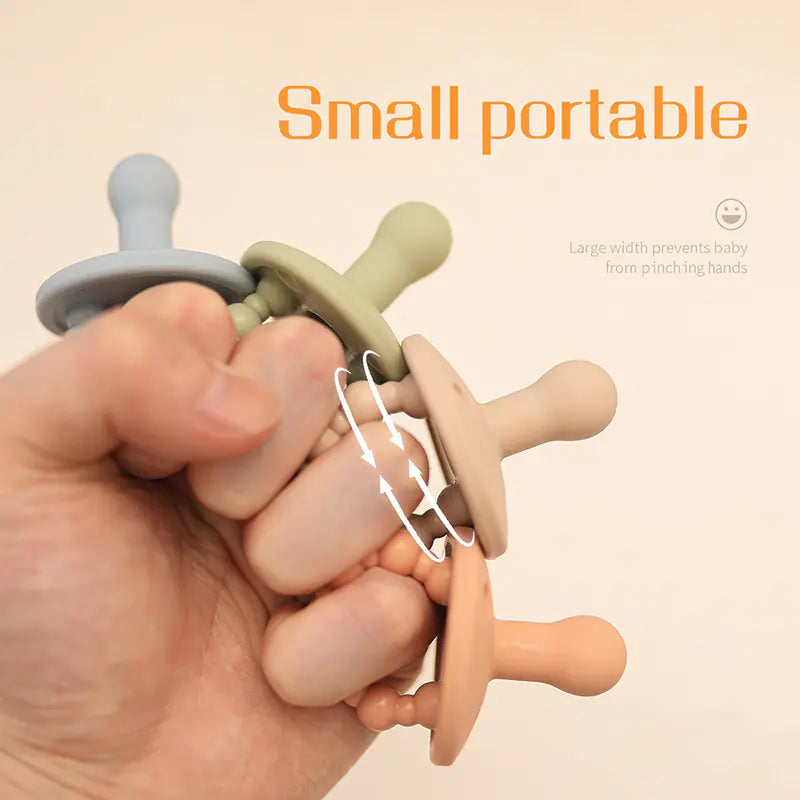 Anti-Colic Silicone Smiley Face Pacifier